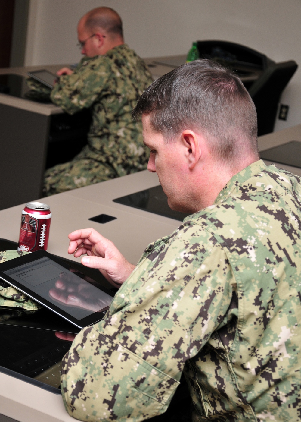 Seabees participate in personality testing at NCBC Gulfport