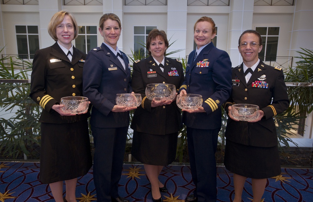 Female physicians awards highlight military career opportunities