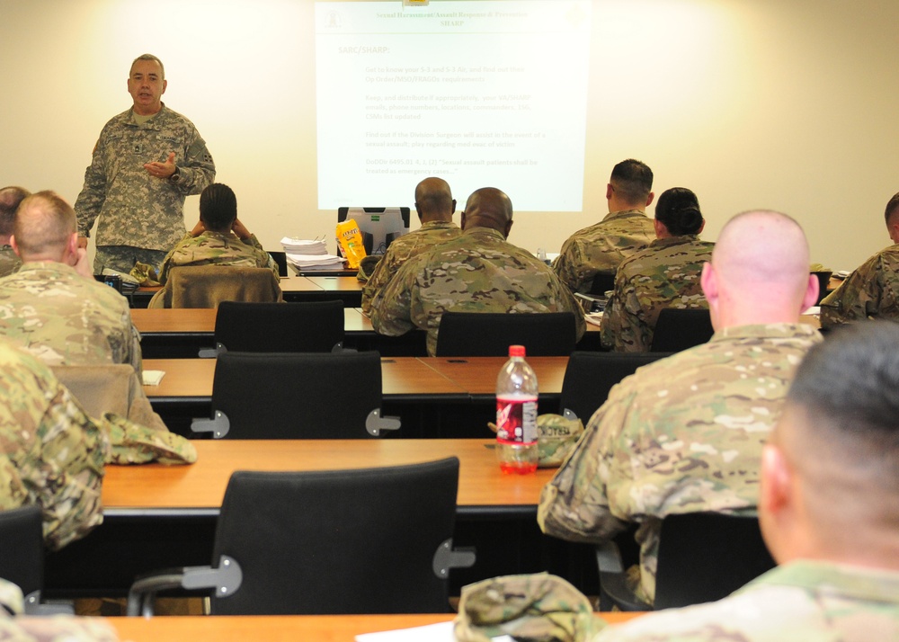 Lecture at Fort Carson