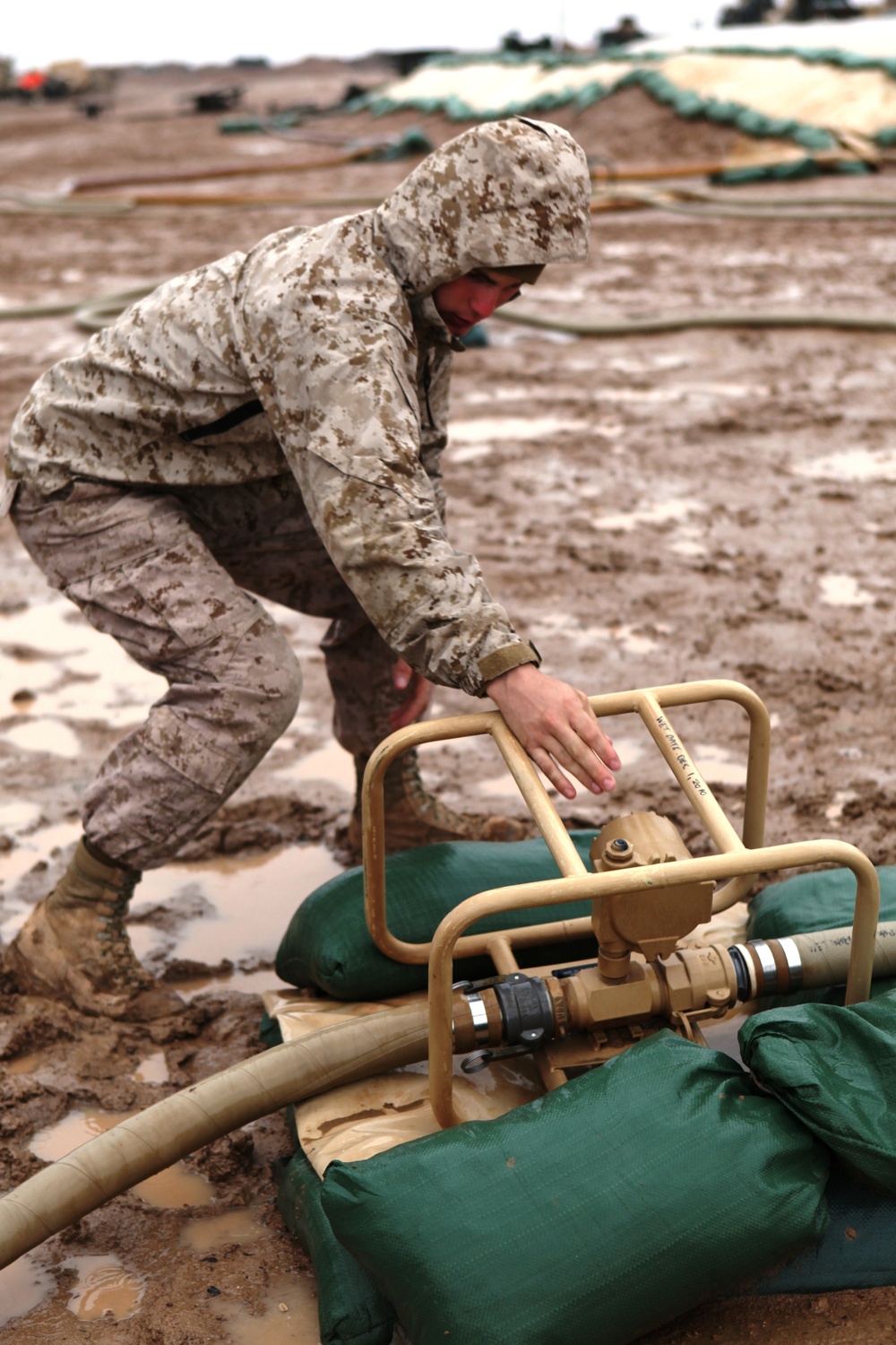 Bulk fuel Marines keep Afghanistan operations moving