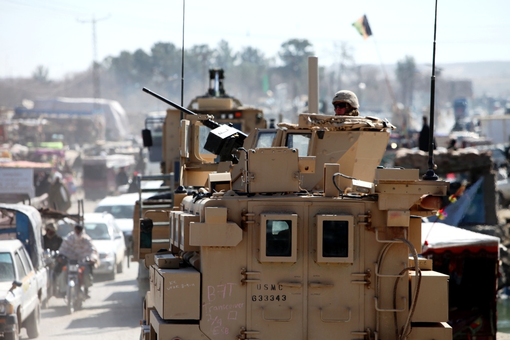 Wartrace Marine supports safety, mobility in Afghanistan