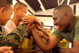 31st Marines and sailors lend a hand in Thailand