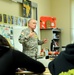 USARAF commander teaches world geography to seventh graders