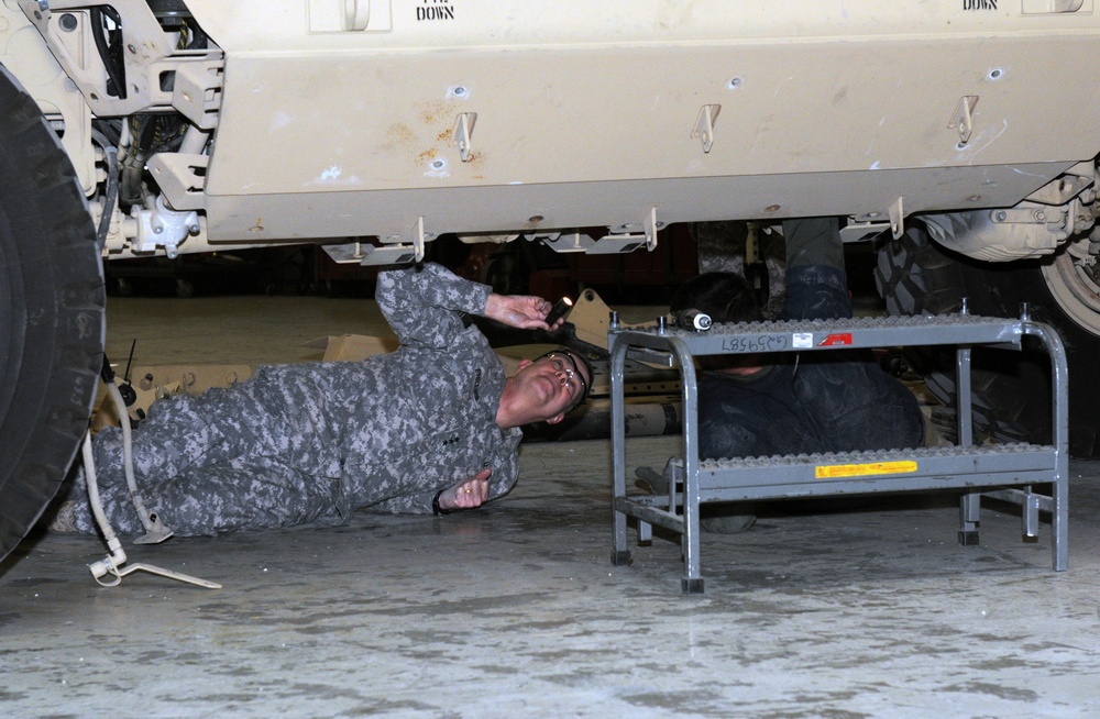 Phillips visits MRAP Sustainment Facility