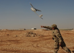 Soldiers gain fly time with the Raven