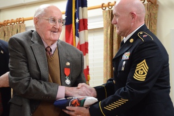 Charlottesville recognizes Virginia Guard D-Day veteran