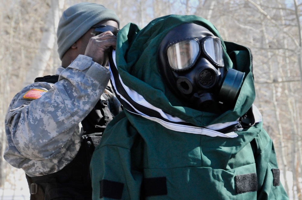 Operation Red Snow tests cold weather training and multi-agency tactics