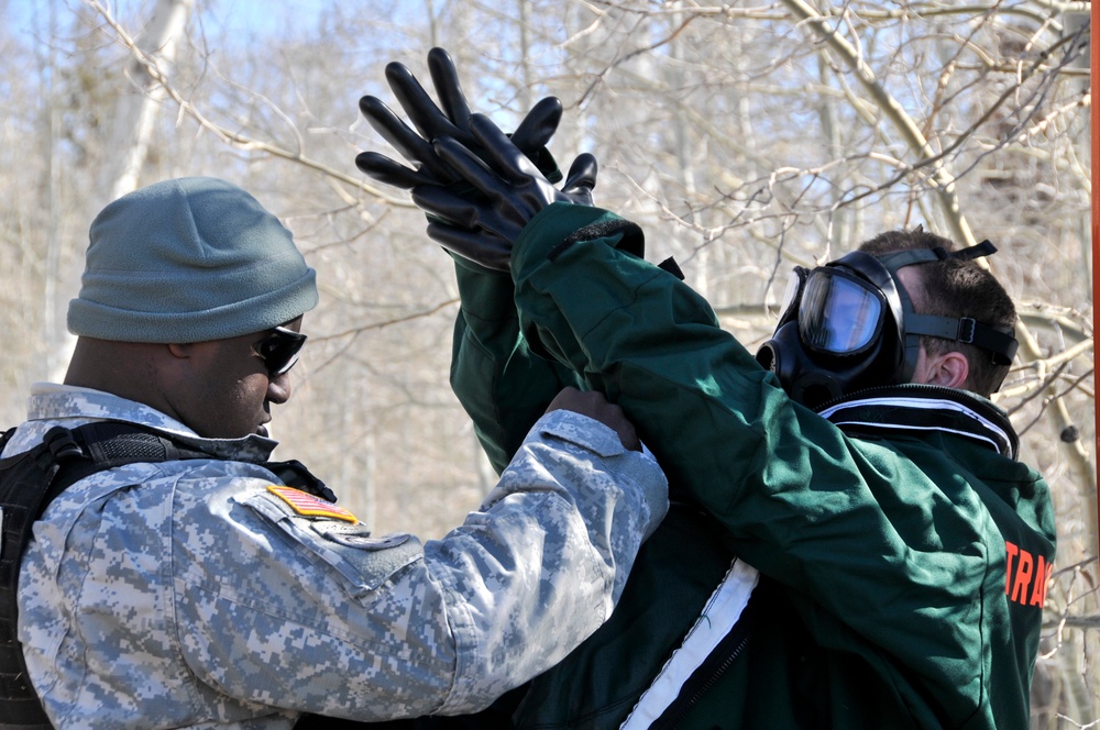 Operation Red Snow tests cold weather training and multi-agency tactics