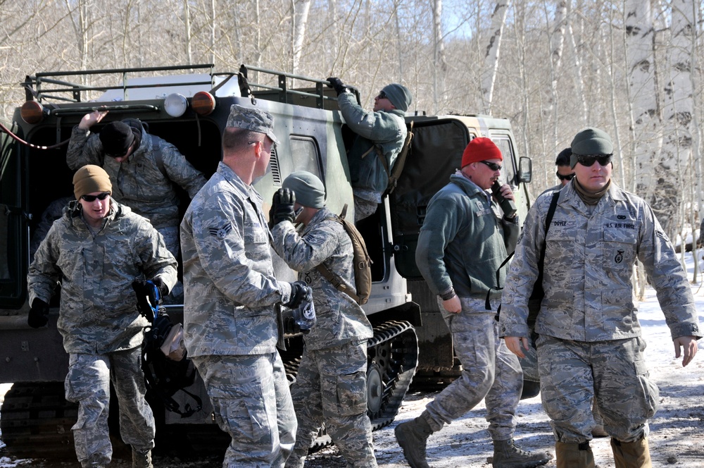 Operation Red Snow tests cold weather training and multi-agency tactics