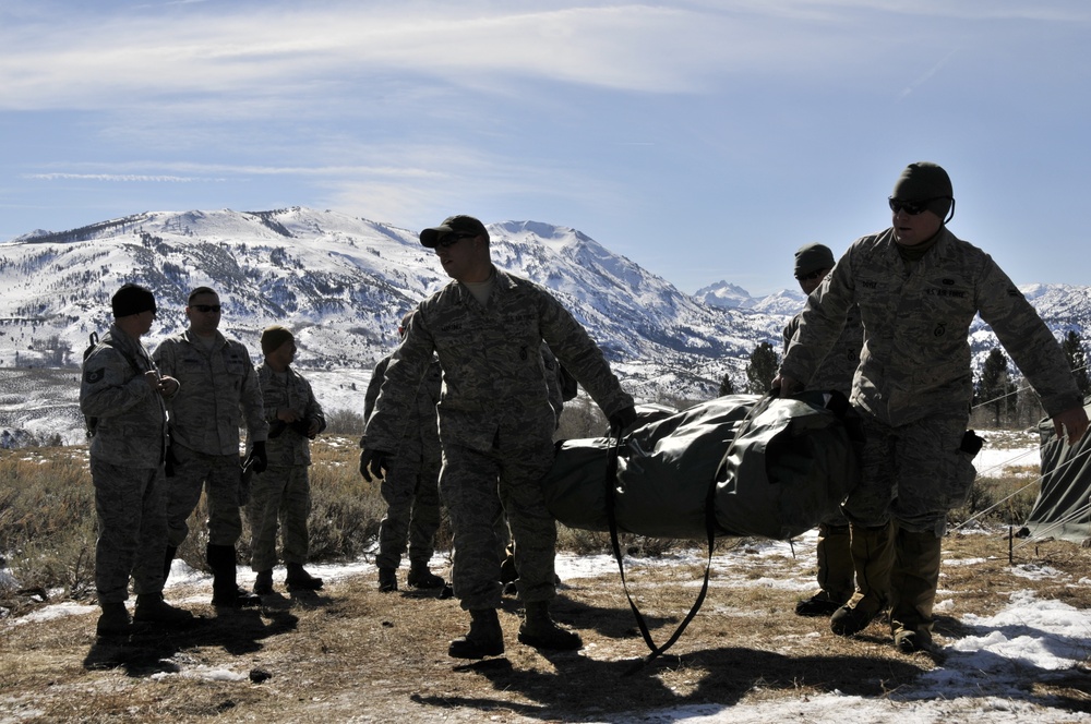 Operation Red Snow tests cold weather training and multi-agency tactics