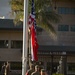 Camp H.M. Smith flagpole rededication ceremony