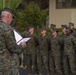 Camp H.M. Smith flagpole rededication ceremony