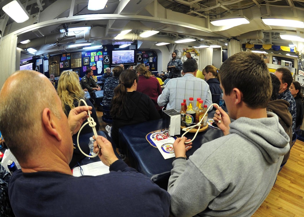 USS Pinckney tiger cruise