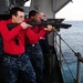 USS Abraham Lincoln sailors conduct small arms training