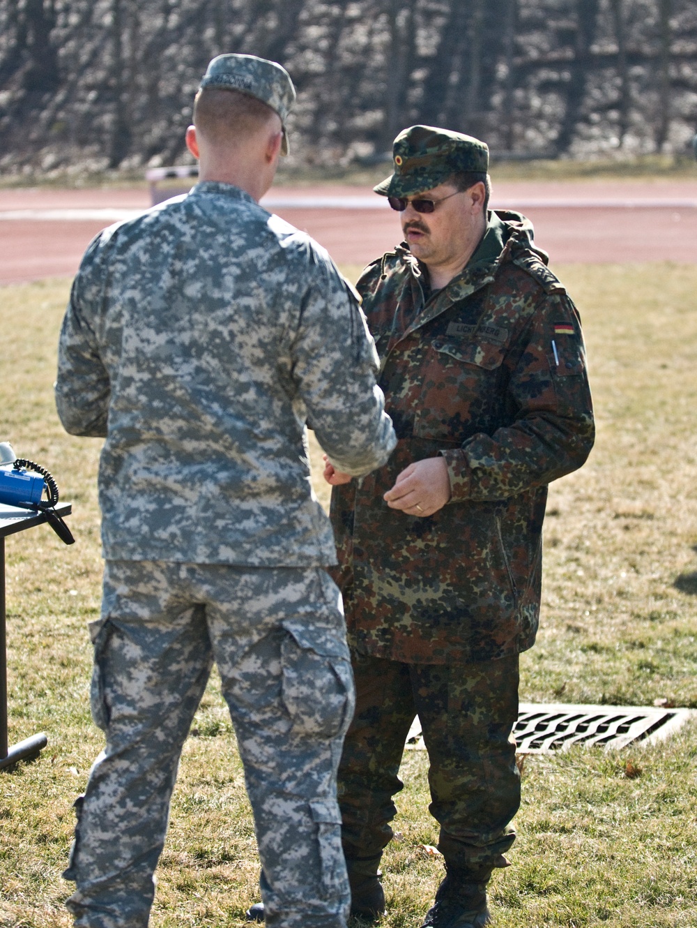 German Armed Forces Proficiency Badge awards ceremony