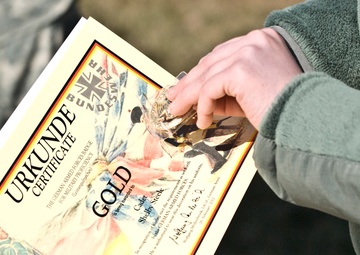 German Armed Forces Proficiency Badge awards ceremony