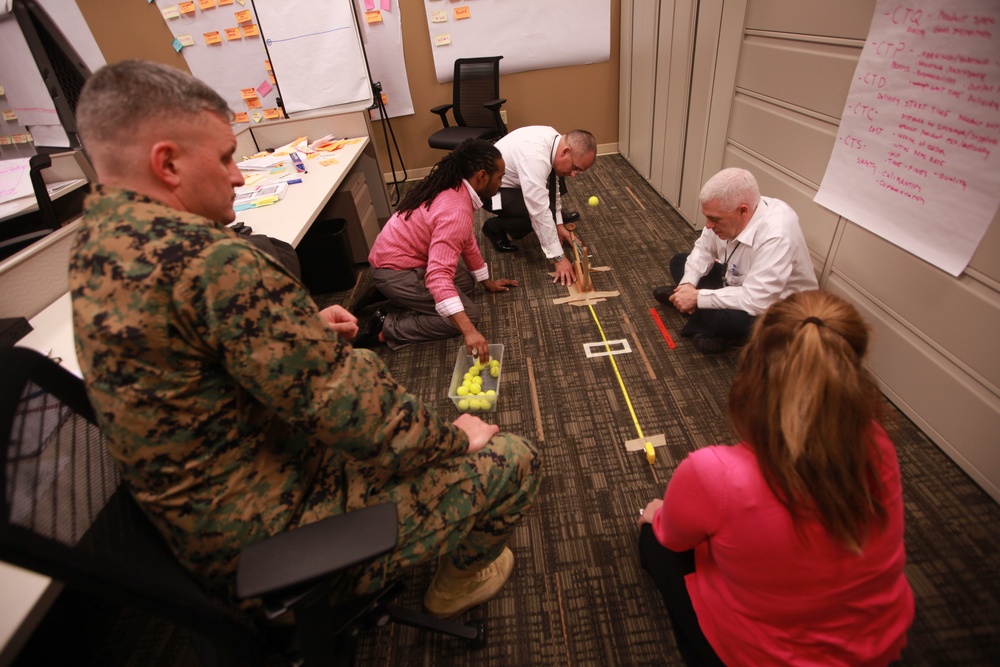 Marines sharpen warfighting skills with business management strategies