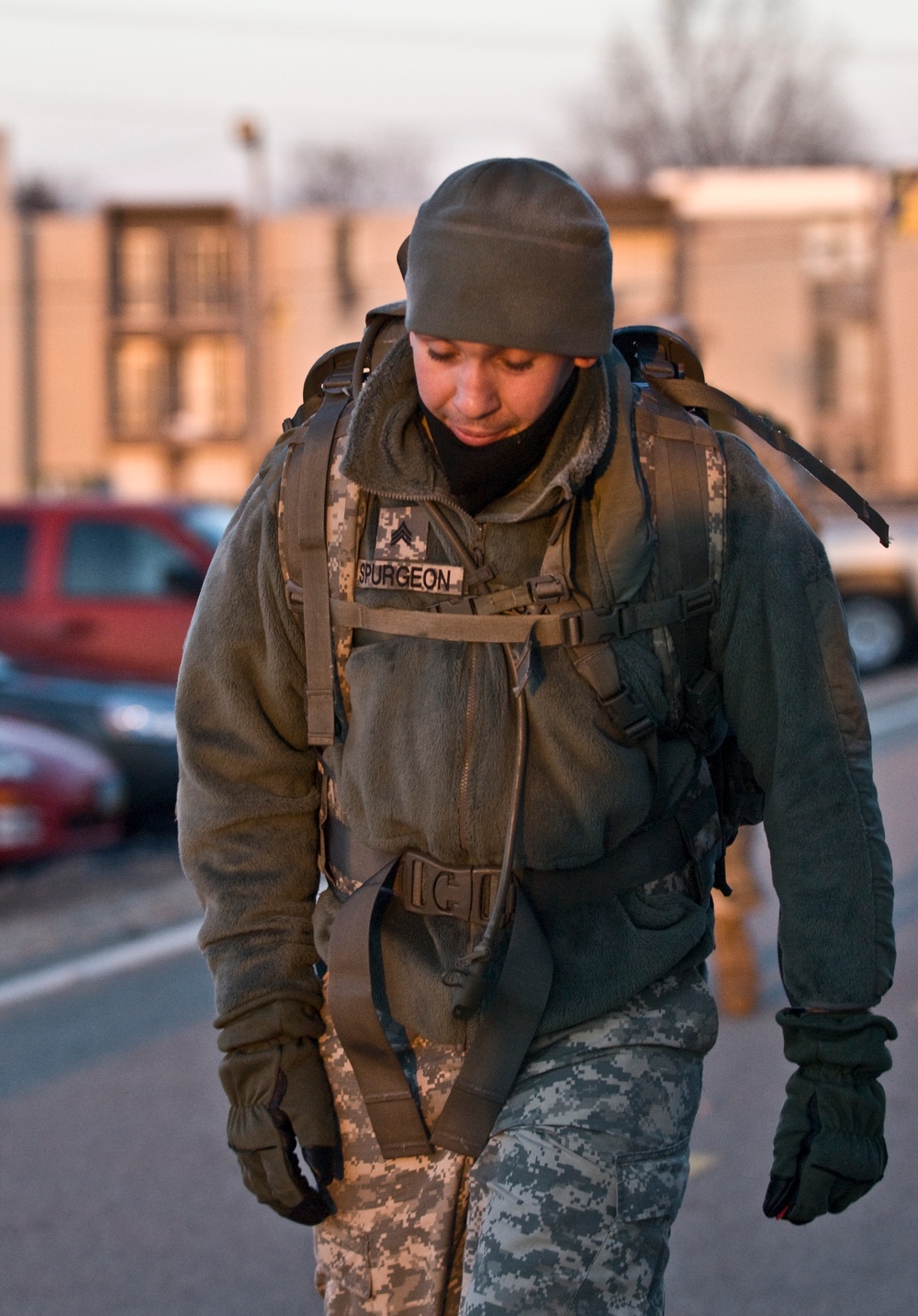 German Armed Forces Proficiency Badge Competition road march