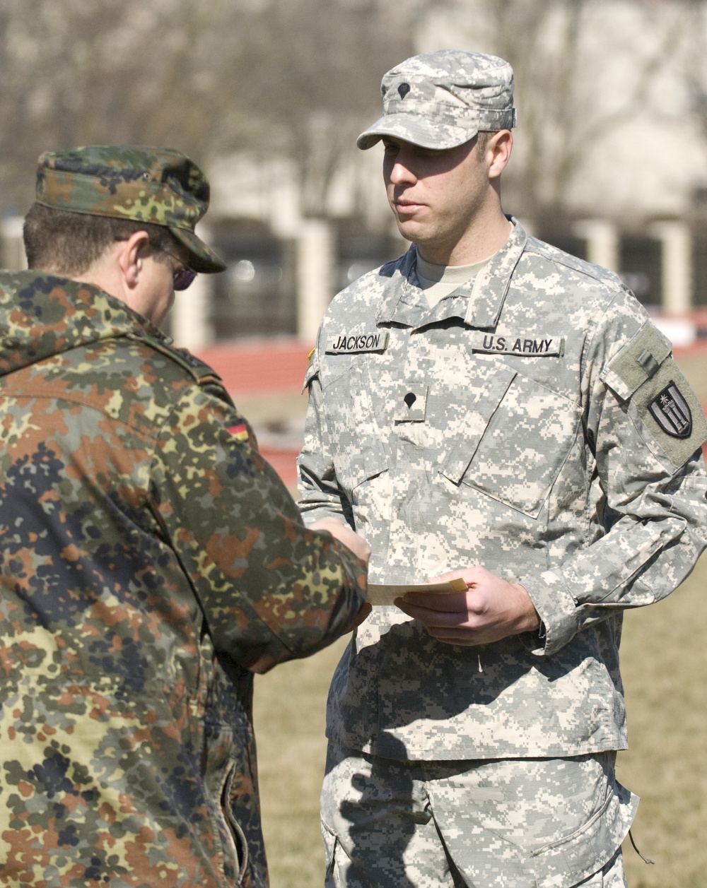 German Armed Forces Proficiency Badge Competition awards ceremony