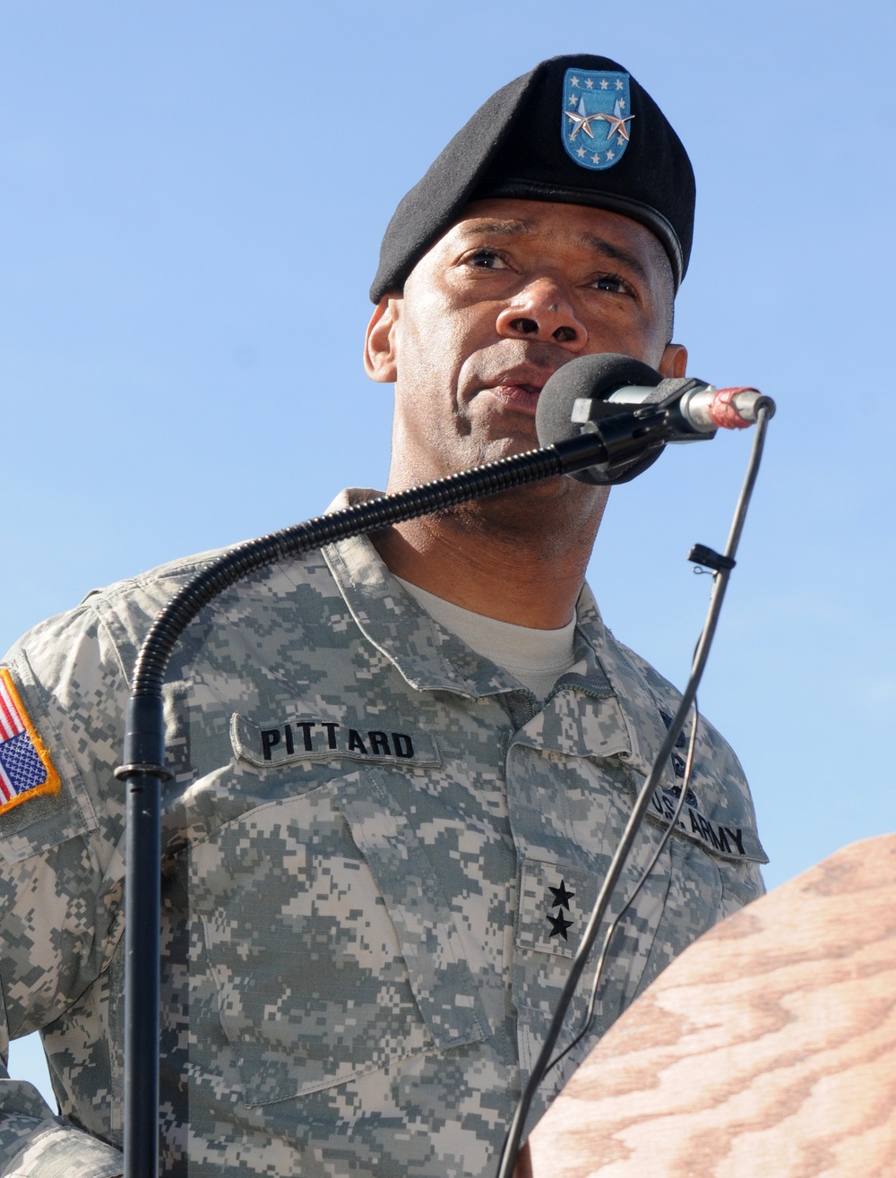 Remarks from Maj. Gen. Pittard