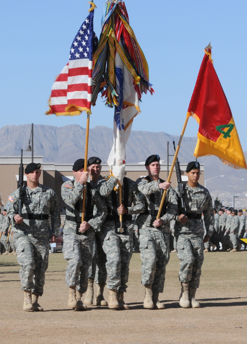 DVIDS - News - Highlanders uncase colors after 2nd Iraq deployment