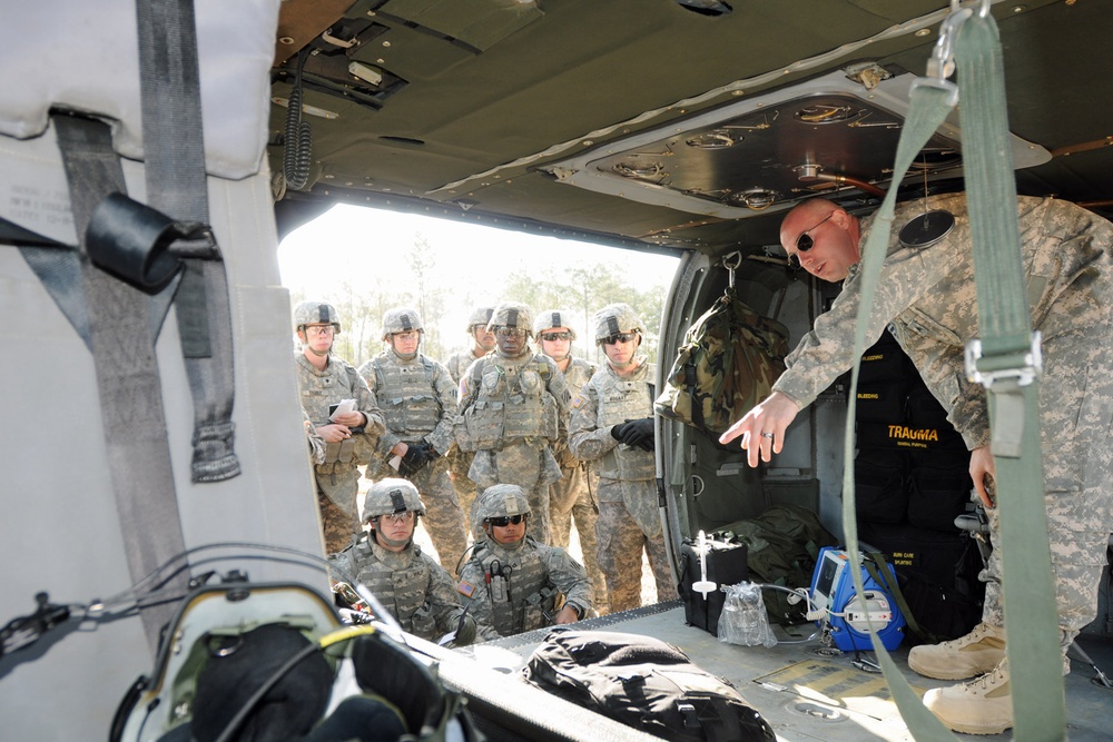 Medics gain confidence through simulated medical evacuation drills