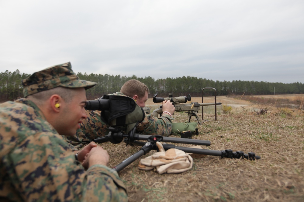 Sniper rifle training