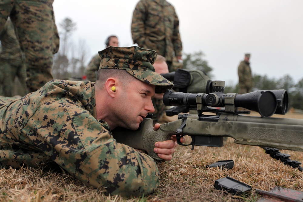 Sniper rifle training