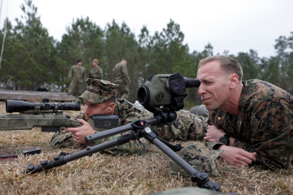 Sniper rifle training