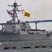 USS Dewey arrives at its homeport