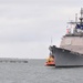 USS Mobile Bay arrives at its homeport