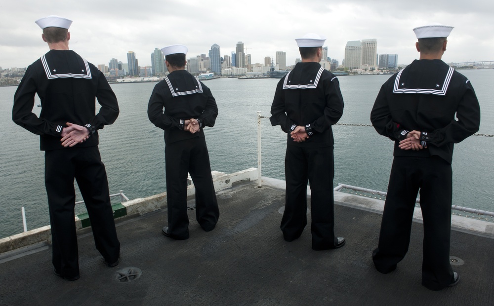 USS John C. Stennis action