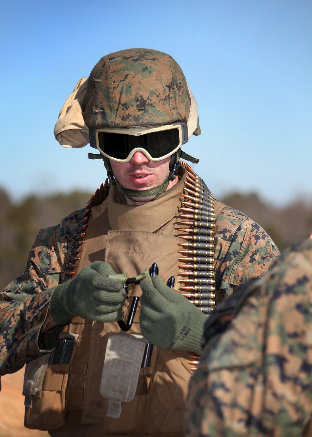 2nd LAAD Marines take to field at Fort Pickett