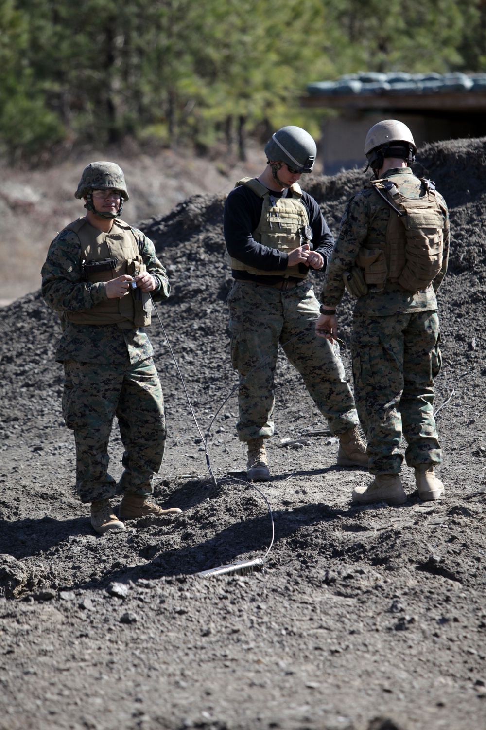 Improvised demolitions training