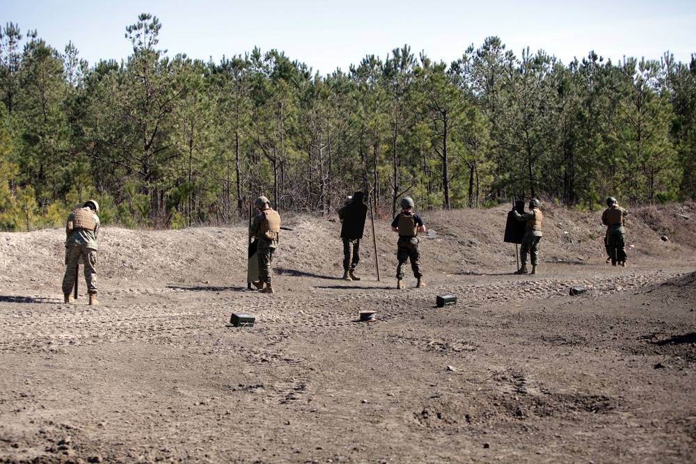 Improvised demolitions training