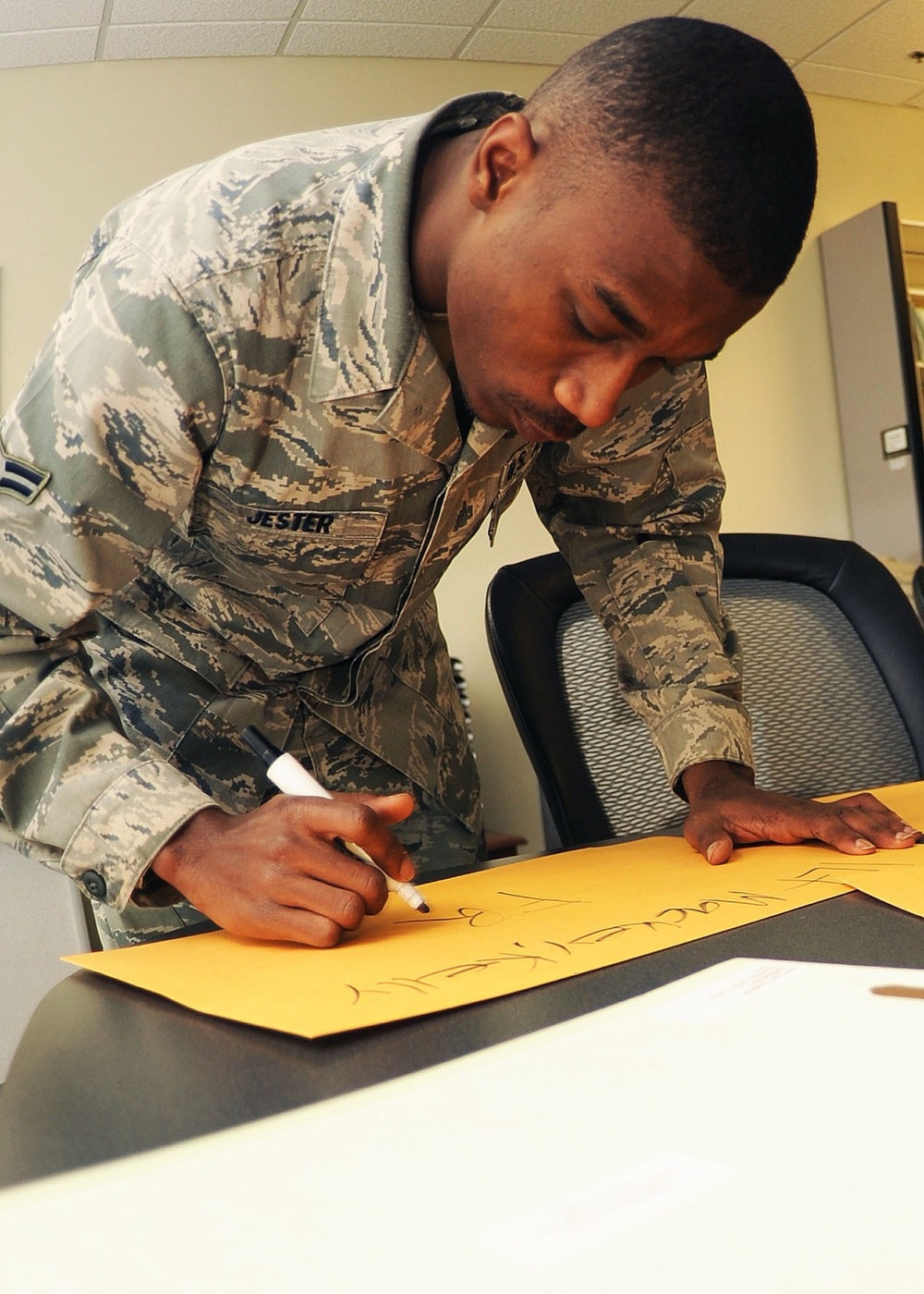 A day in the life of A1C Justin Jester