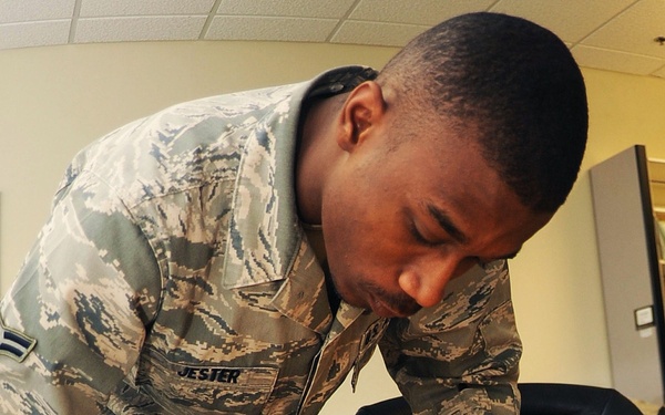 A day in the life of A1C Justin Jester