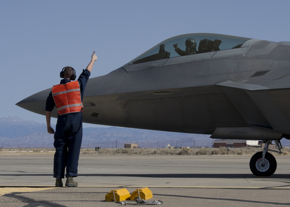 Phase One Operational Readiness Exercise F-22 Launch
