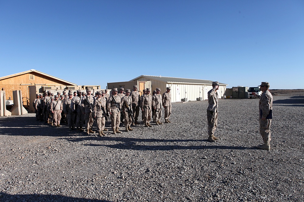 Shock trauma platoon awarded for success in Helmand