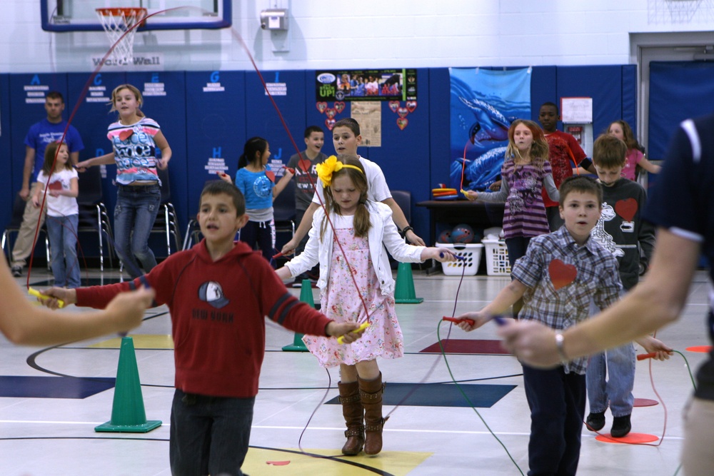 Delalio students jump for healthy hearts