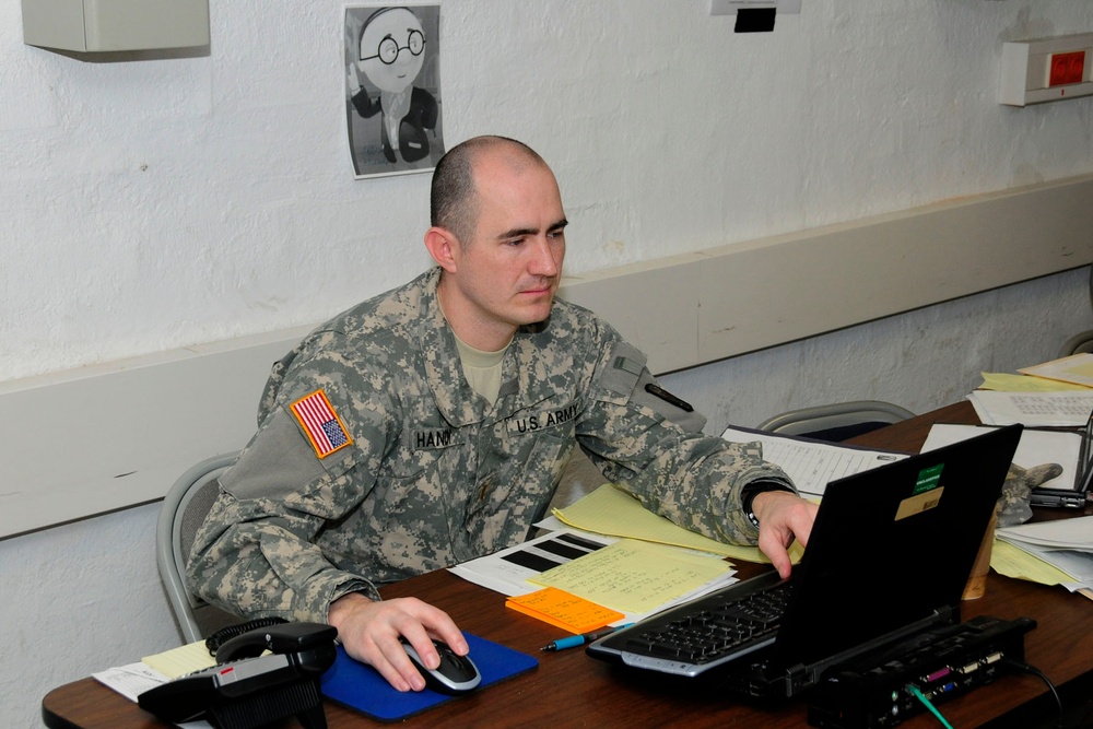 18th CSSB soldier takes part in simulation training exercise at JMTC Grafenwoehr