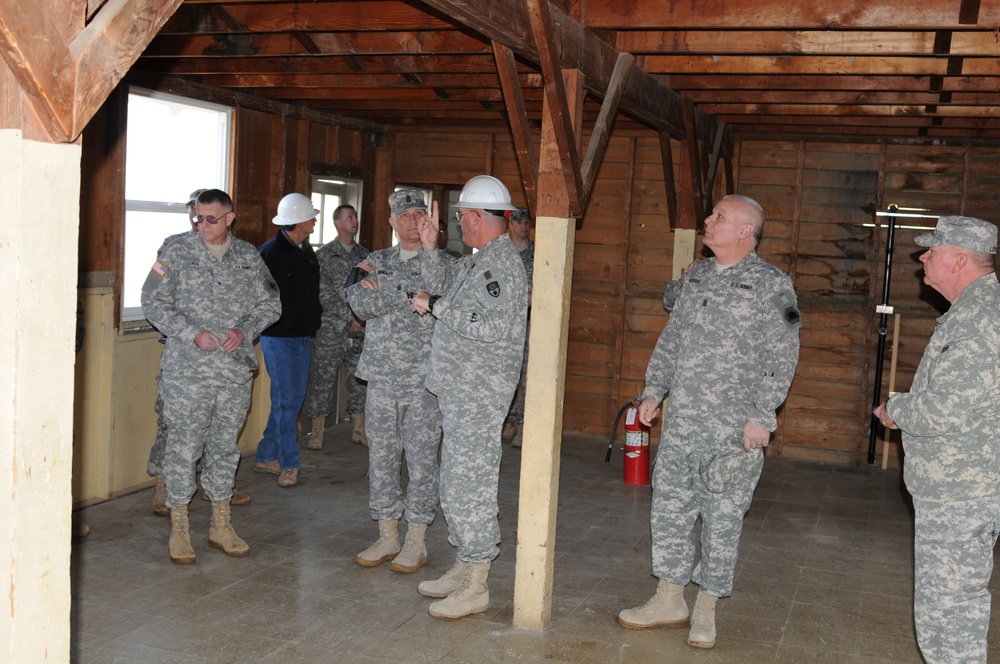 Sergeant Major of the Army checks on quality of life at aging Camp Roberts