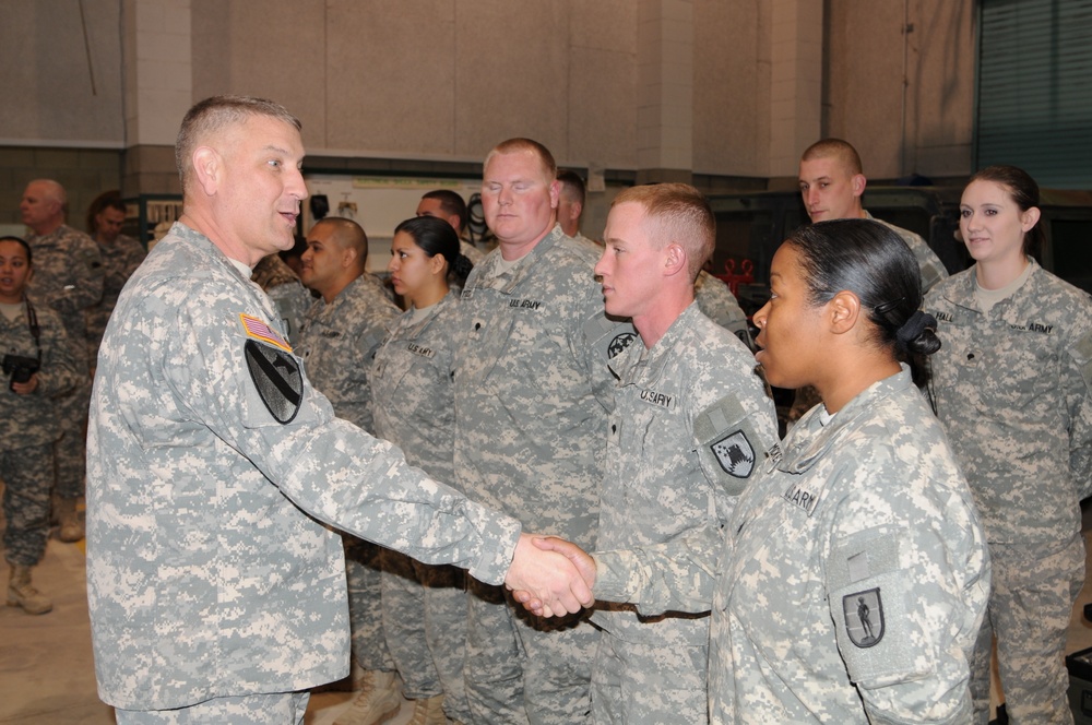 Sergeant Major of the Army checks on quality of life at aging Camp Roberts