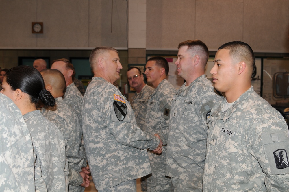 Sergeant Major of the Army checks on quality of life at aging Camp Roberts