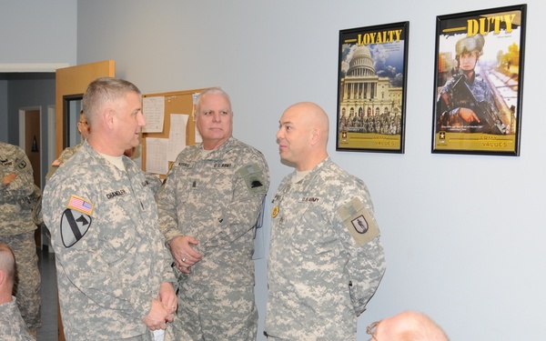 Sergeant Major of the Army checks on quality of life at aging Camp Roberts