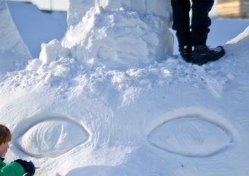 Engineers make Rondy snow sculptures possible