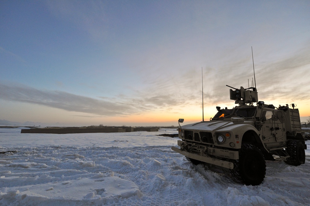 Resupplying in Zabul province