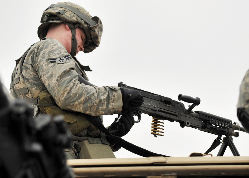 Security Forces Squadron training ensures deployment readiness