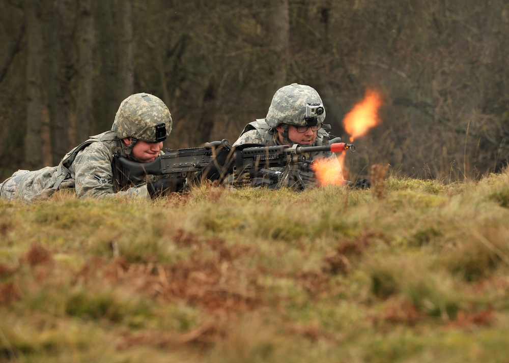 Security Forces Squadron training ensures deployment readiness