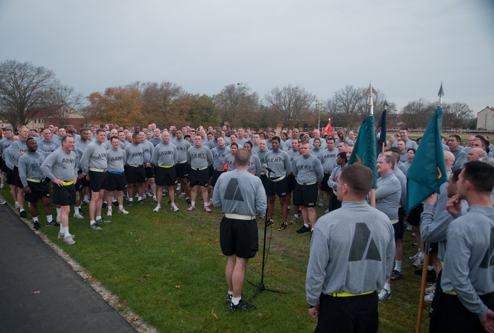 FORSCOM/USARC combined STB run